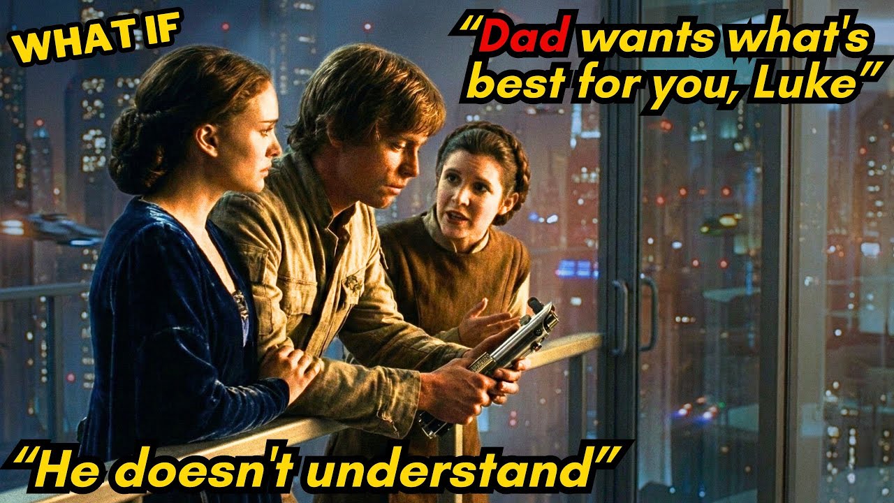 What if The Skywalker Family STAYED Together on Coruscant