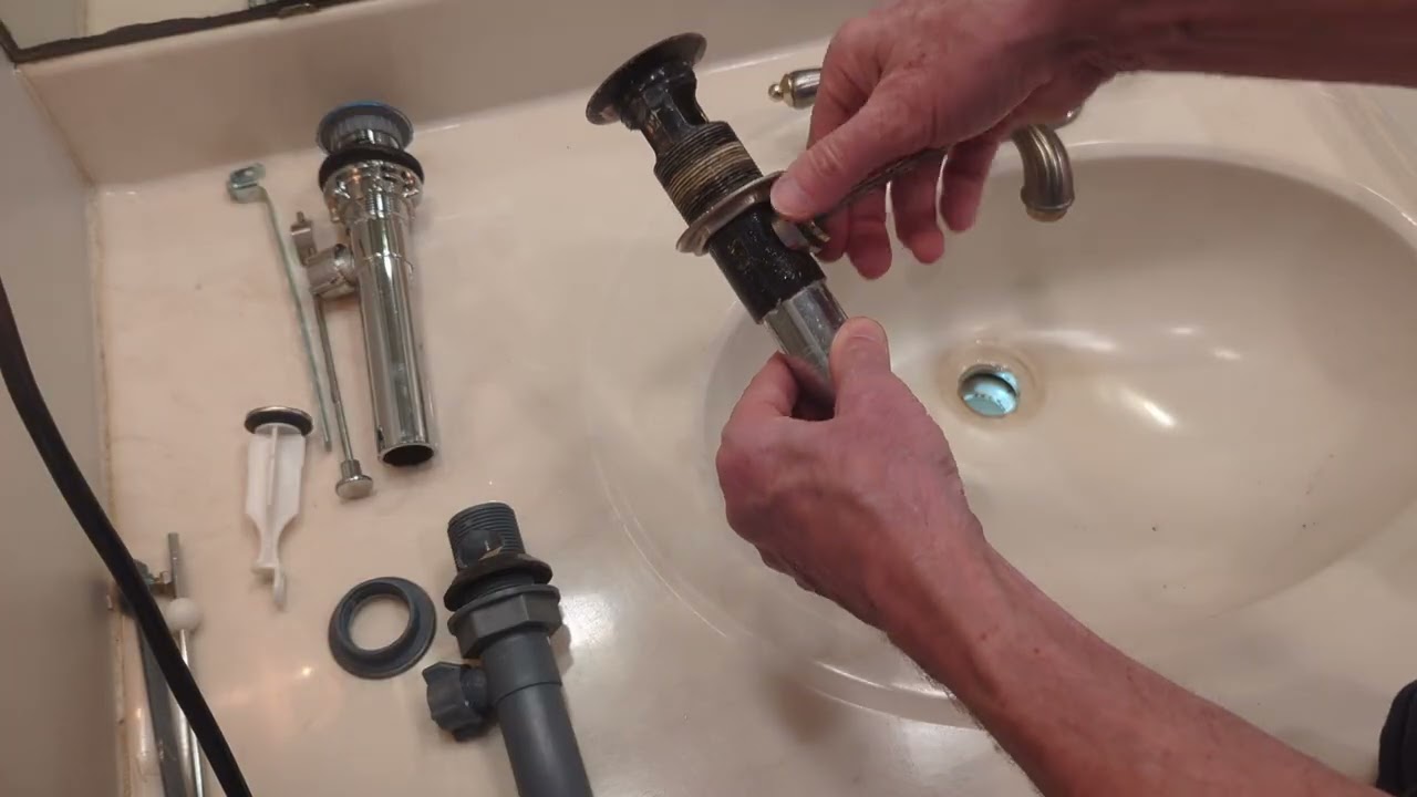 How to Remove an Old One-Piece Kohler Bathroom Sink Drain (Don’t Mistake It for a 