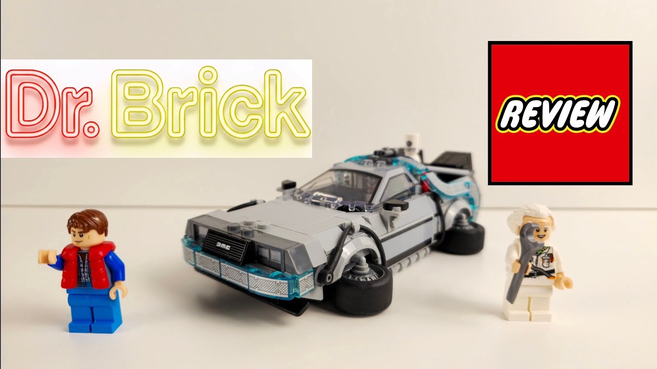 Gutes Modell mit leichten Mängeln - LEGO Speed Champions 77256 Back to the Future DeLorean