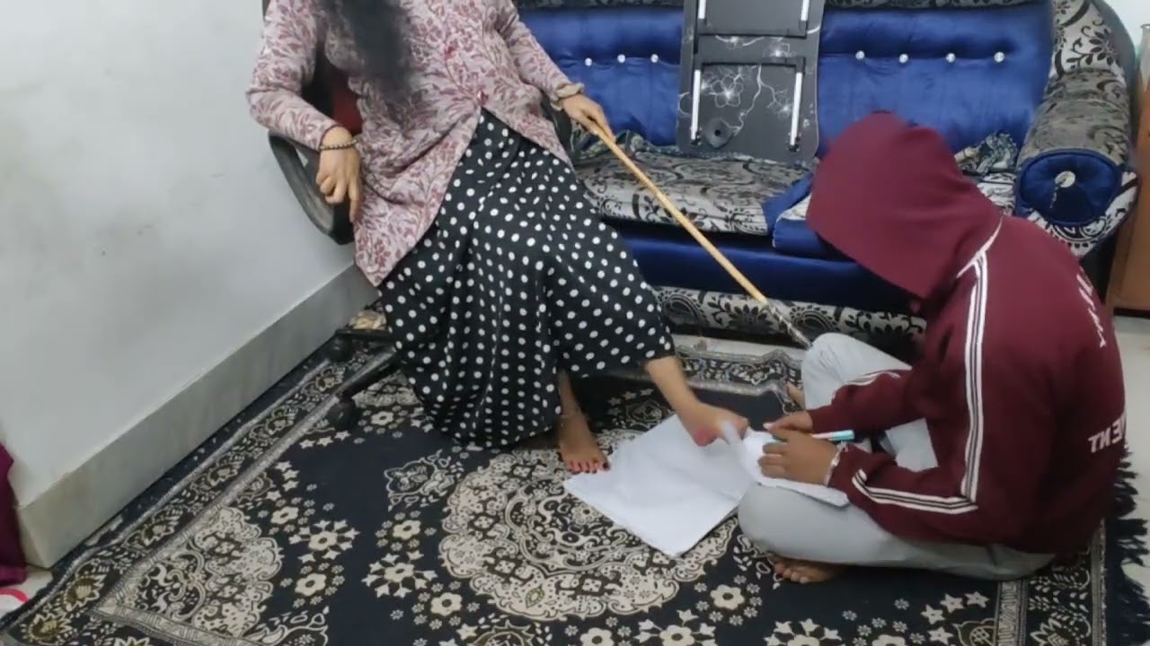 tution teacher give punishment not to doing homework