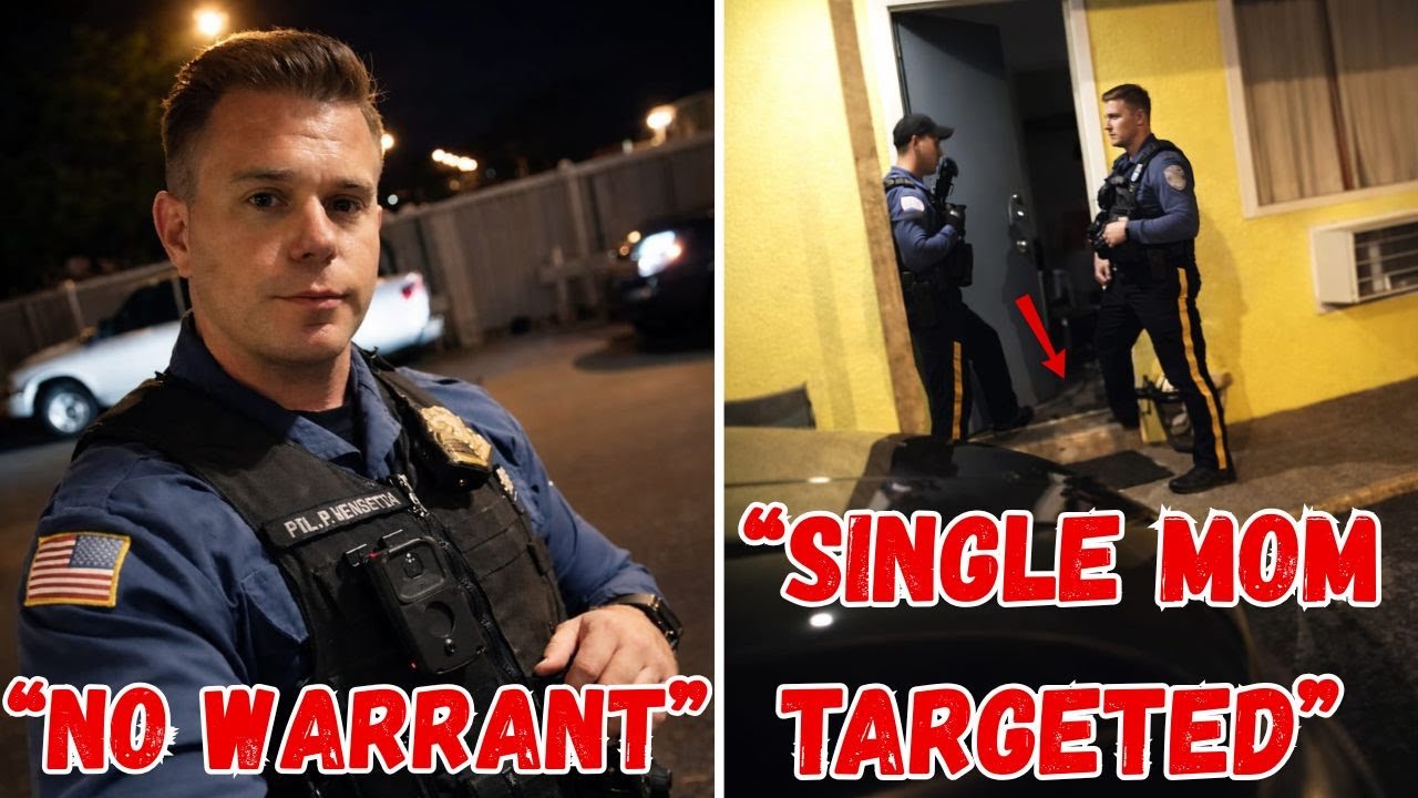 Cops Block Single Mother’s Door Late at Night — No Warrant
