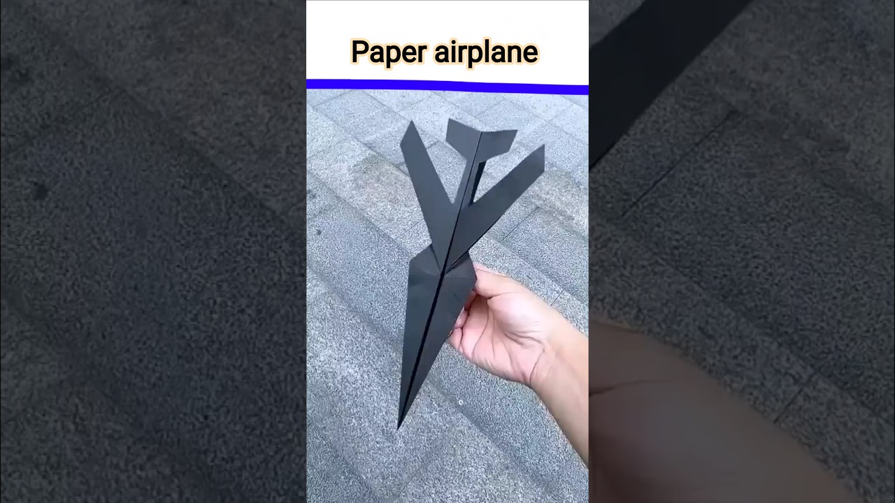 How to Make a Super Fast Paper Airplane| easy paperairplane#shorts#airplane#plane#papercraft#origami
