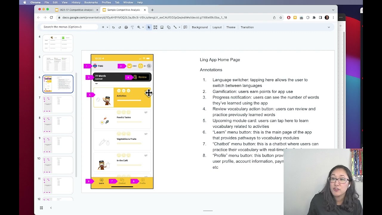 UX - Competitive Analysis Template