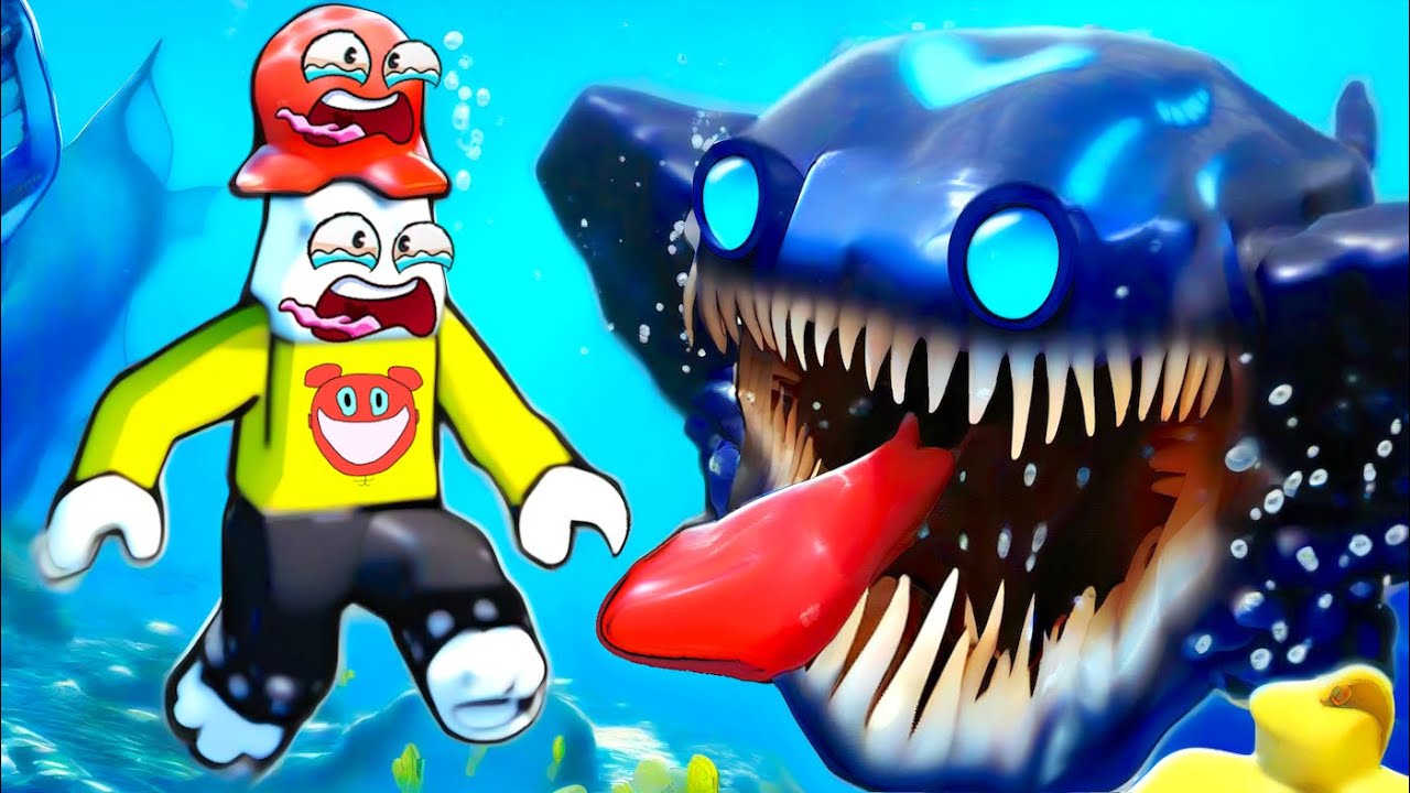 海のモンスターに変身しまくるロブロックス【 Roblox 】