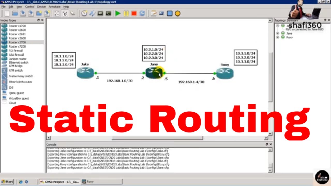 How to configure static routing using CLI | Static Routing configuration step by step |CCNA Tutorial