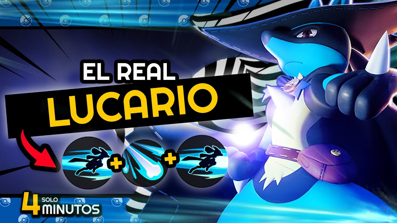 &iquest;ES TAN DIFICIL JUGARLO? 🤔 | Lucario Guia y Build ✅ | Pokemon Unite