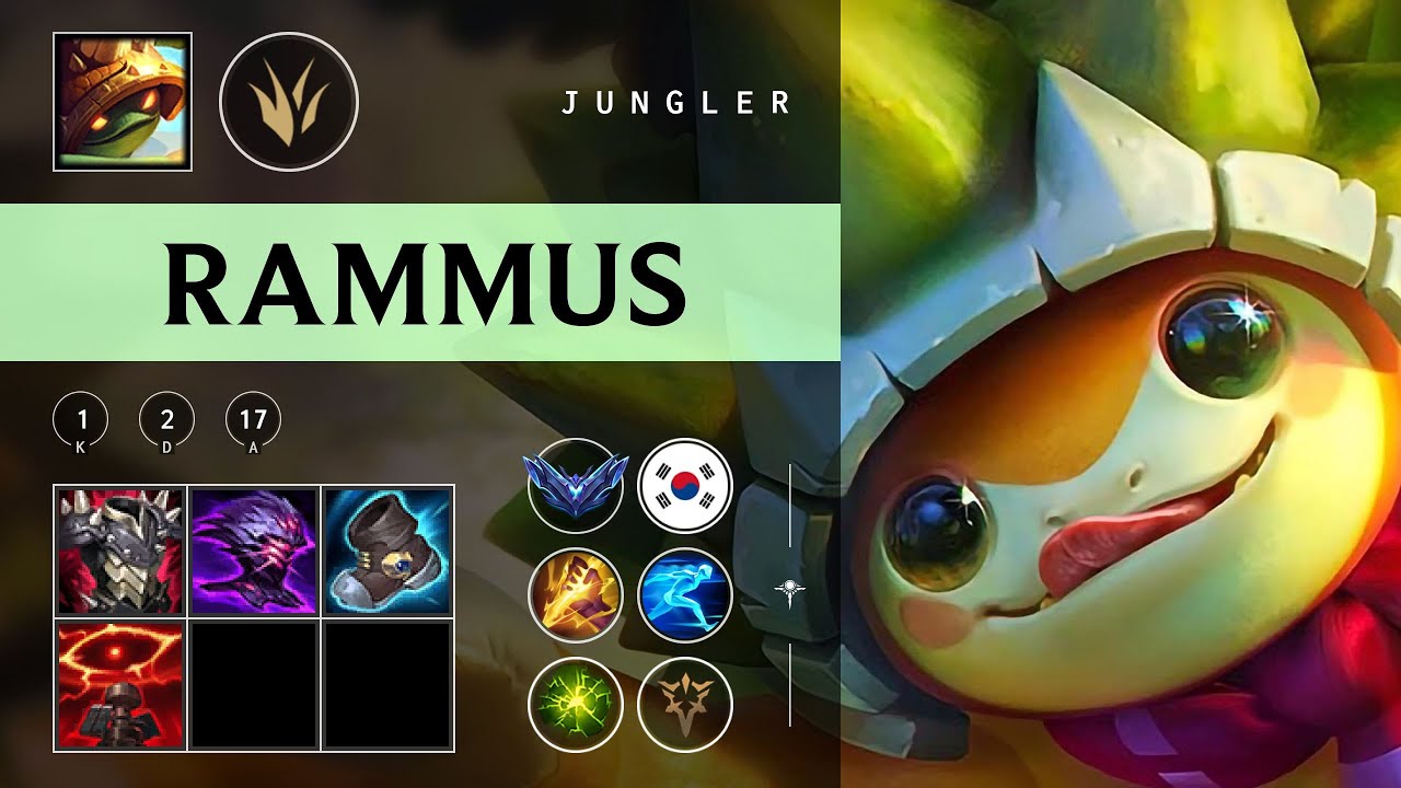 Rammus Jungle vs Lillia - KR Diamond Patch 25.24