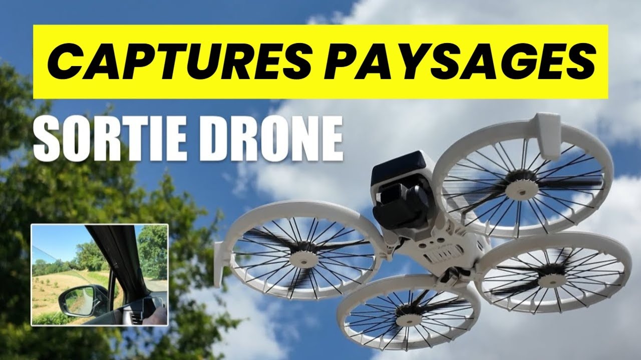 Filmer avec un drone MINI autour de chez soi !