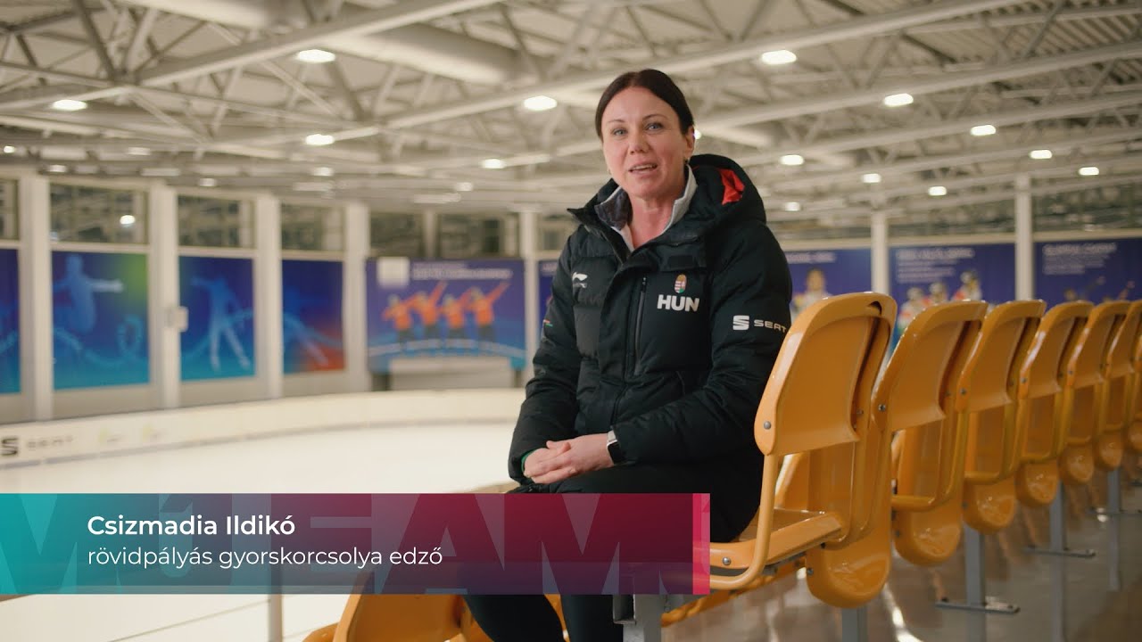 Csizmadia Ildik&oacute; r&ouml;vidp&aacute;ly&aacute;s gyorskorcsolya edző - Mester-M D&iacute;j 2024