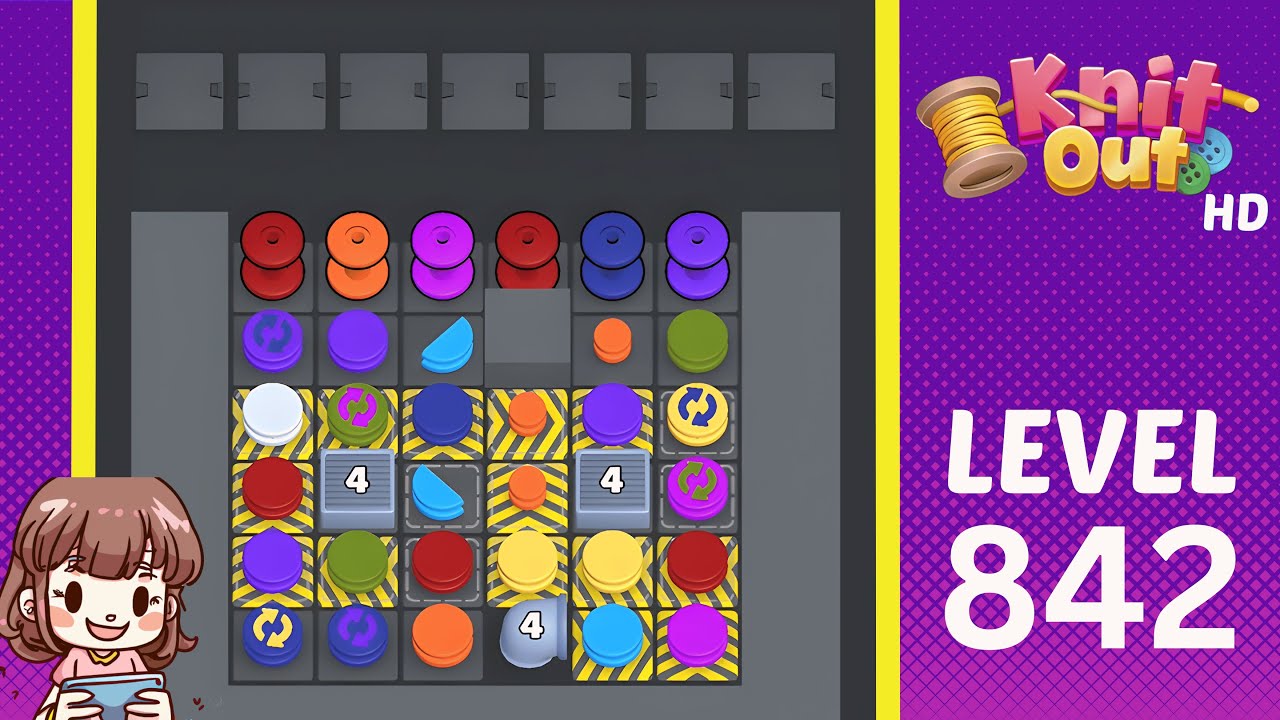 Knit Out Level 842 Solution Walkthrough