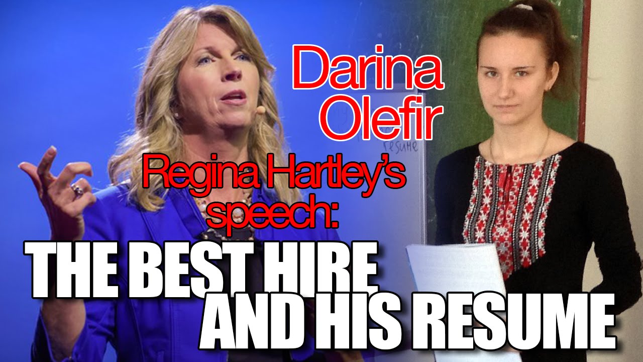 Darina Olefir about perfect resume