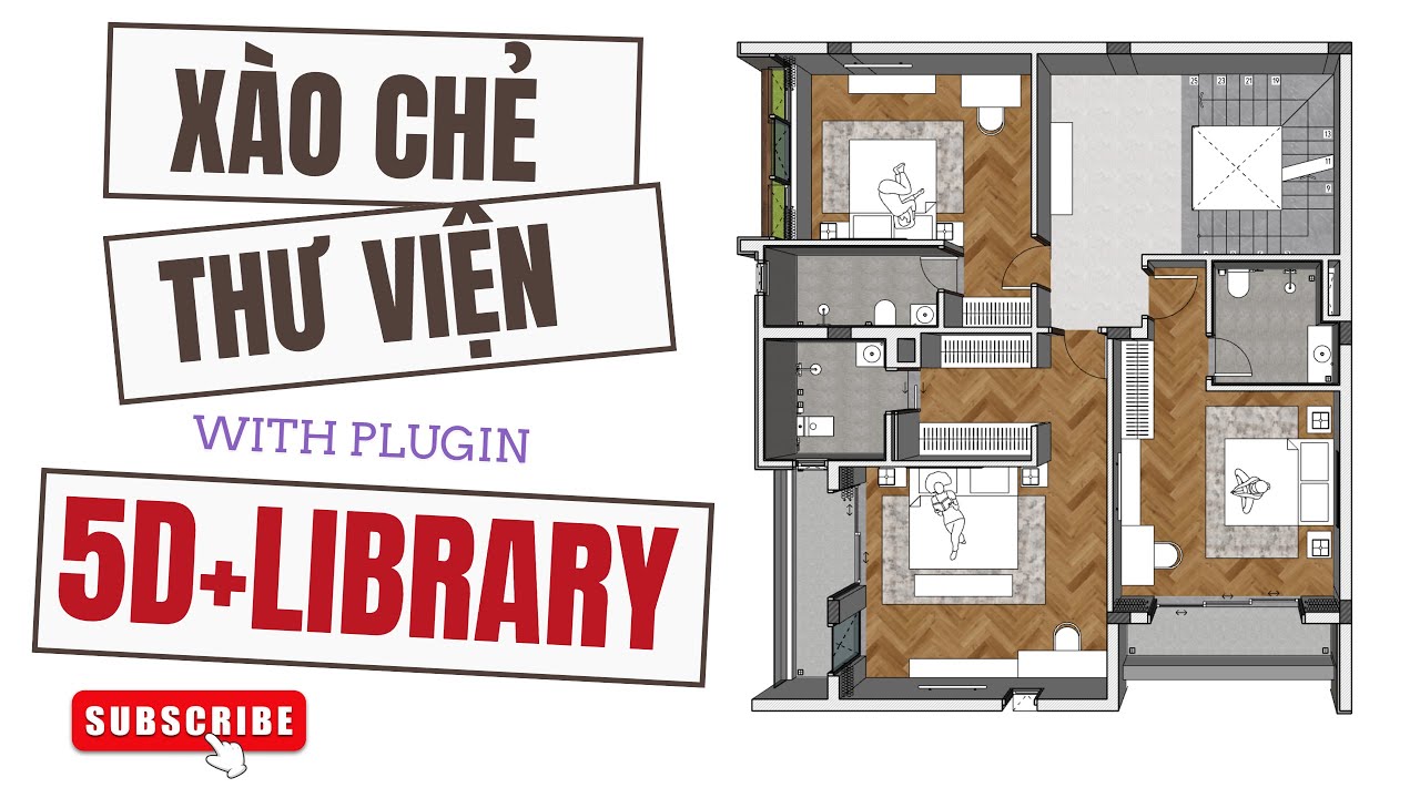 Đặt đồ thư viện với Plugin 5D+Library