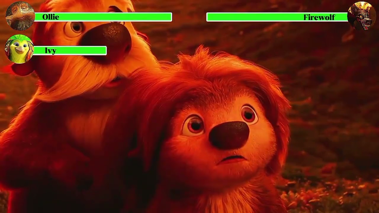 Swapped (2026) The Firewolf Ravages The Valley After Restoring his Powers Scene with Healthbars 