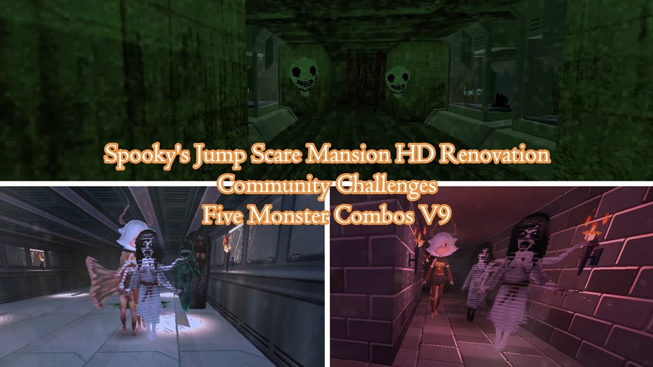 Crimsonpirate's Combos ! | Spooky's HD | Community Challenges #13 | Five Monster Combos V9