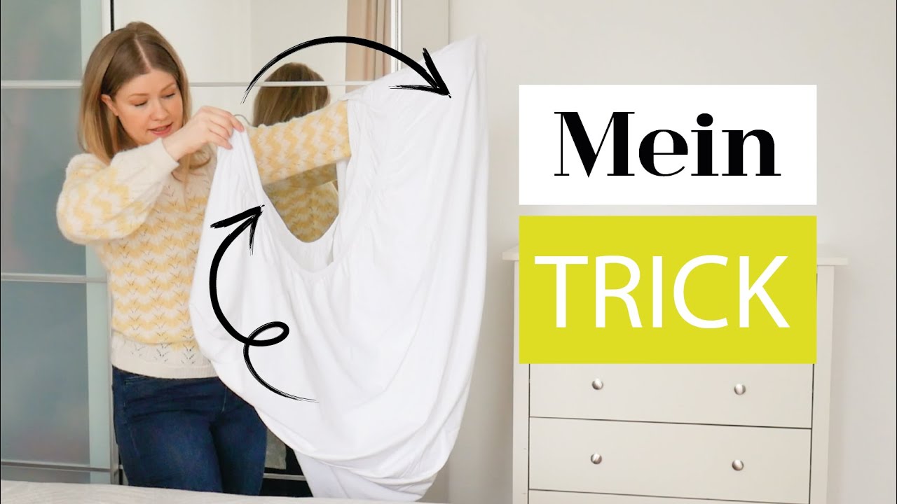 KONMARI Bettwäsche falten - einfach & platzsparend | Das weiße Reh