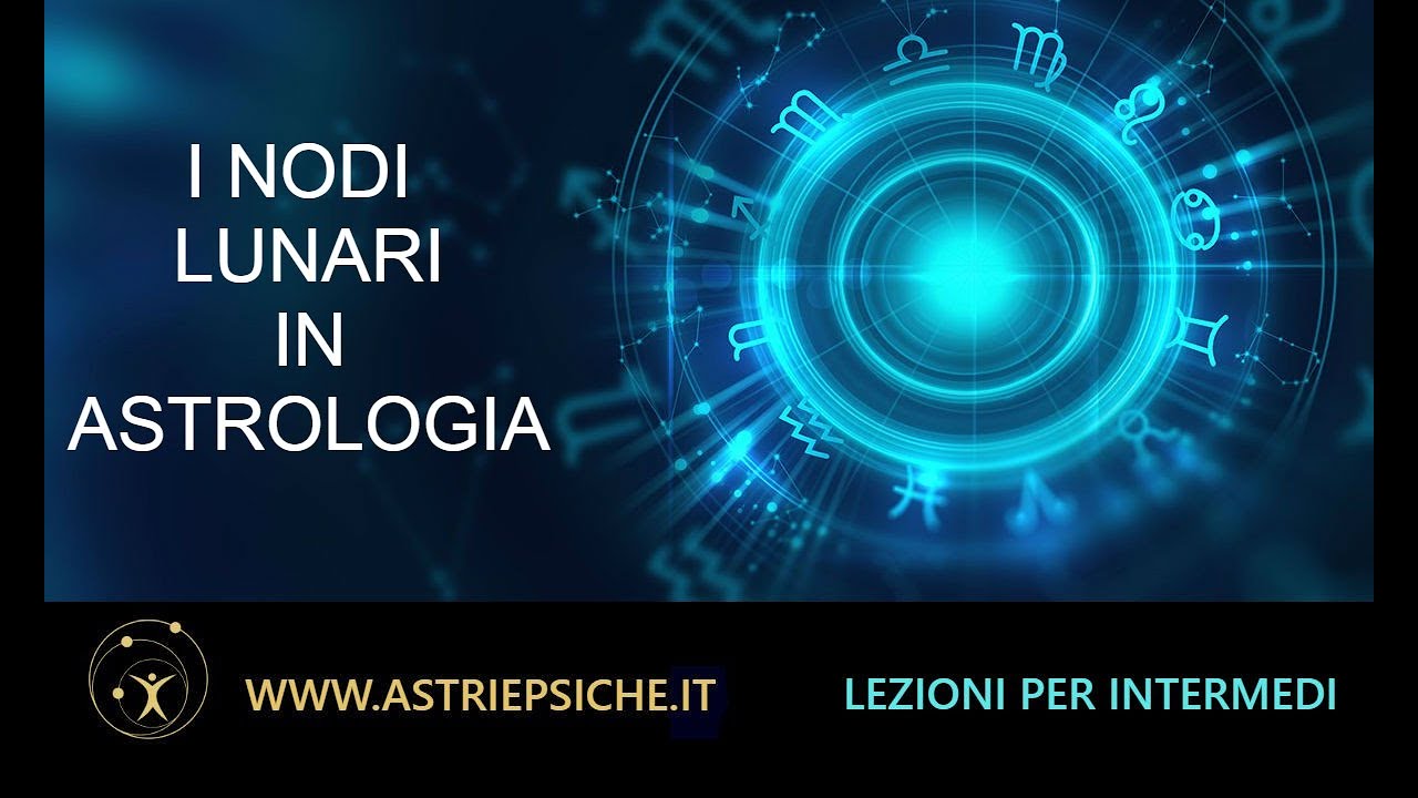 Significato psicologico dei nodi lunari: nodo nord e nodo sud in astrologia