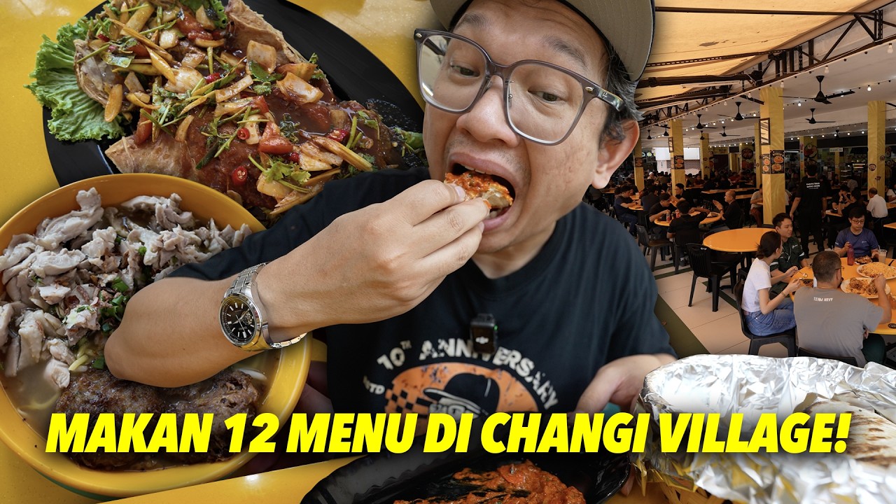 Waktu Lunch Memang Sesak! Ini Port Makan Best Di Changi Village!