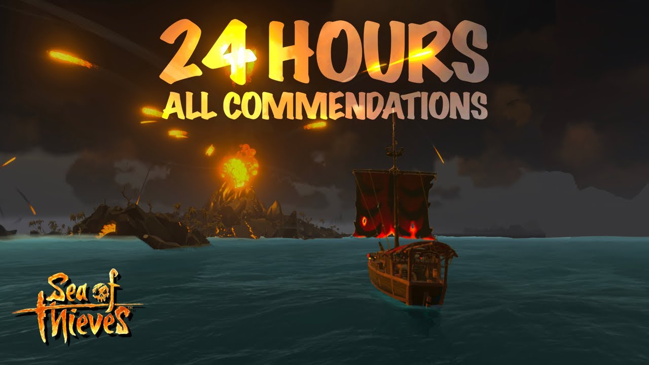 Finishing ALL of Season 18 Act 1 in Less than 24 HOURS?! | Sea of Thieves Commendation Grind