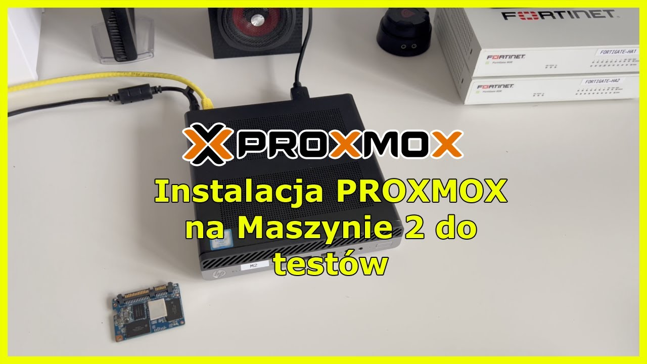 Instalacja PROXMOX 8.3 na komputerze HP Elitdesk 800 g3