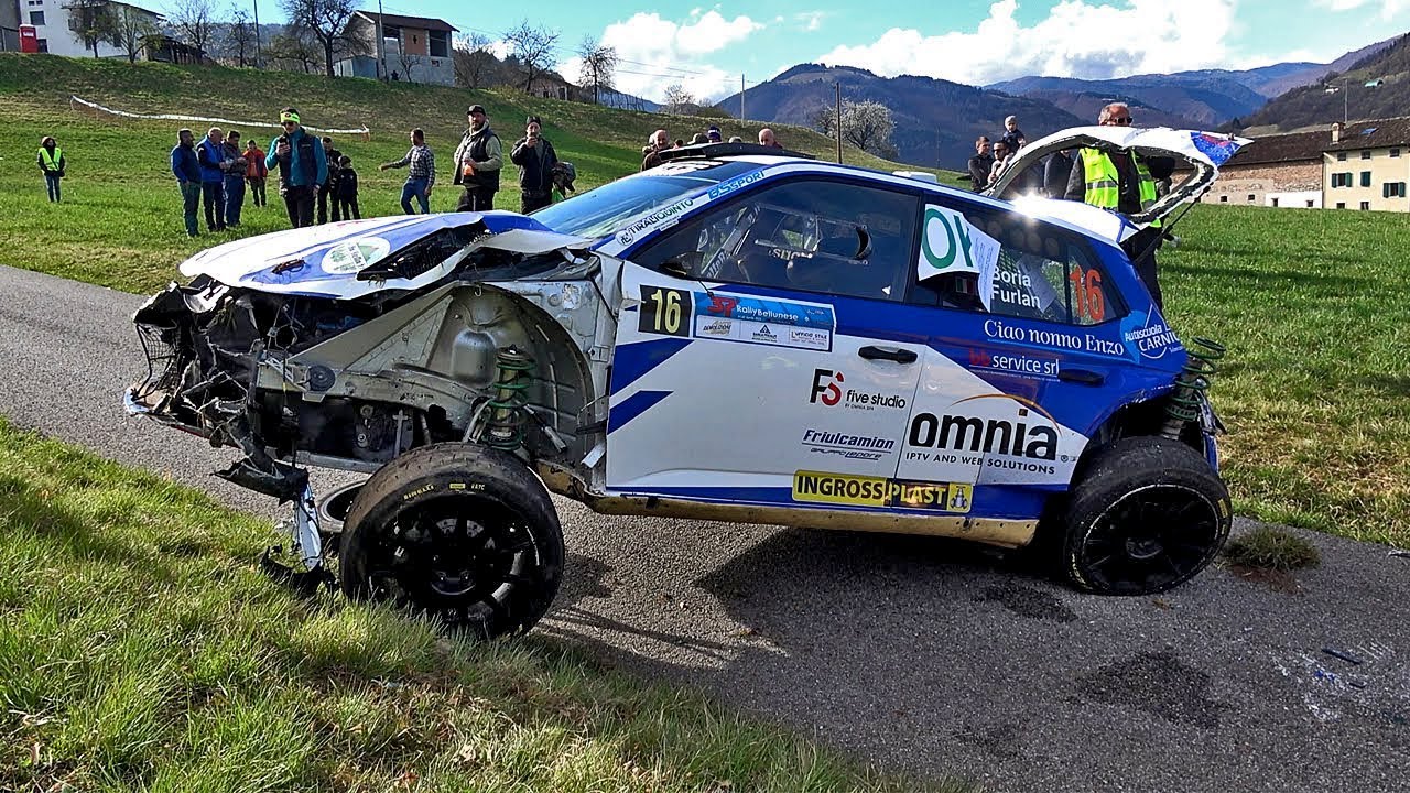 Rally Bellunese 2023 - BIG CRASH & MISTAKES