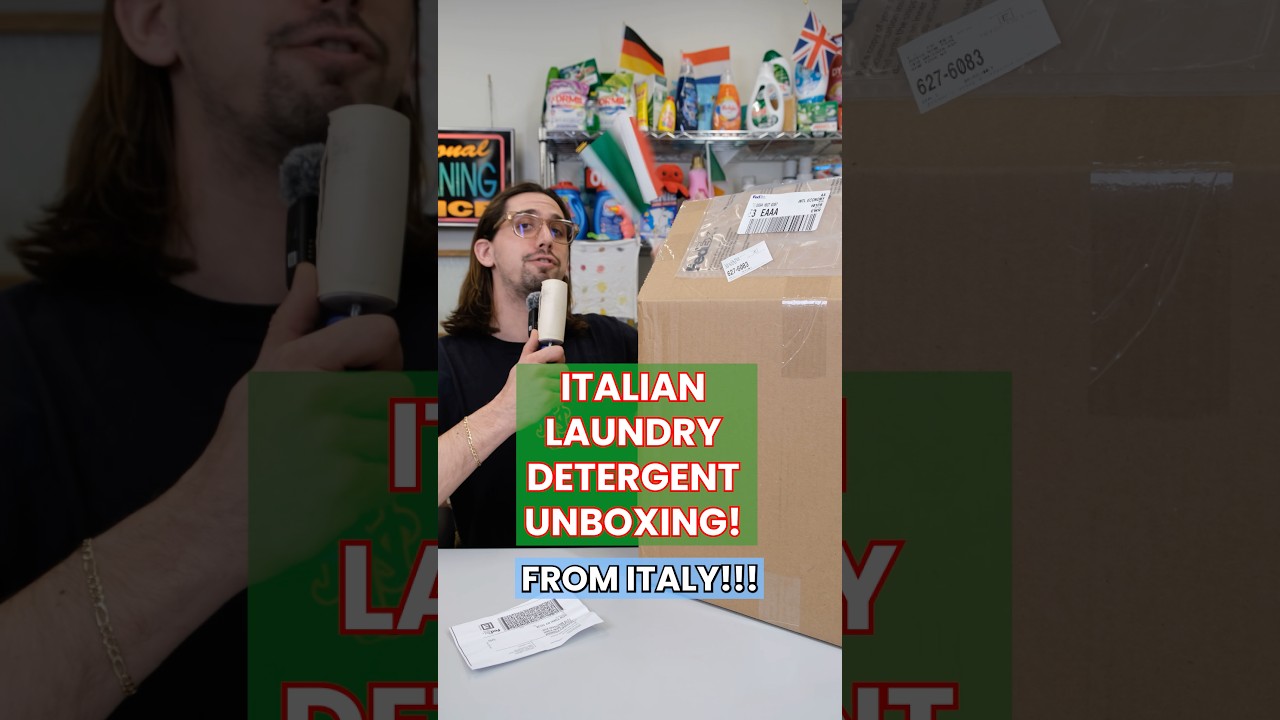 イタリア製の洗濯洗剤！