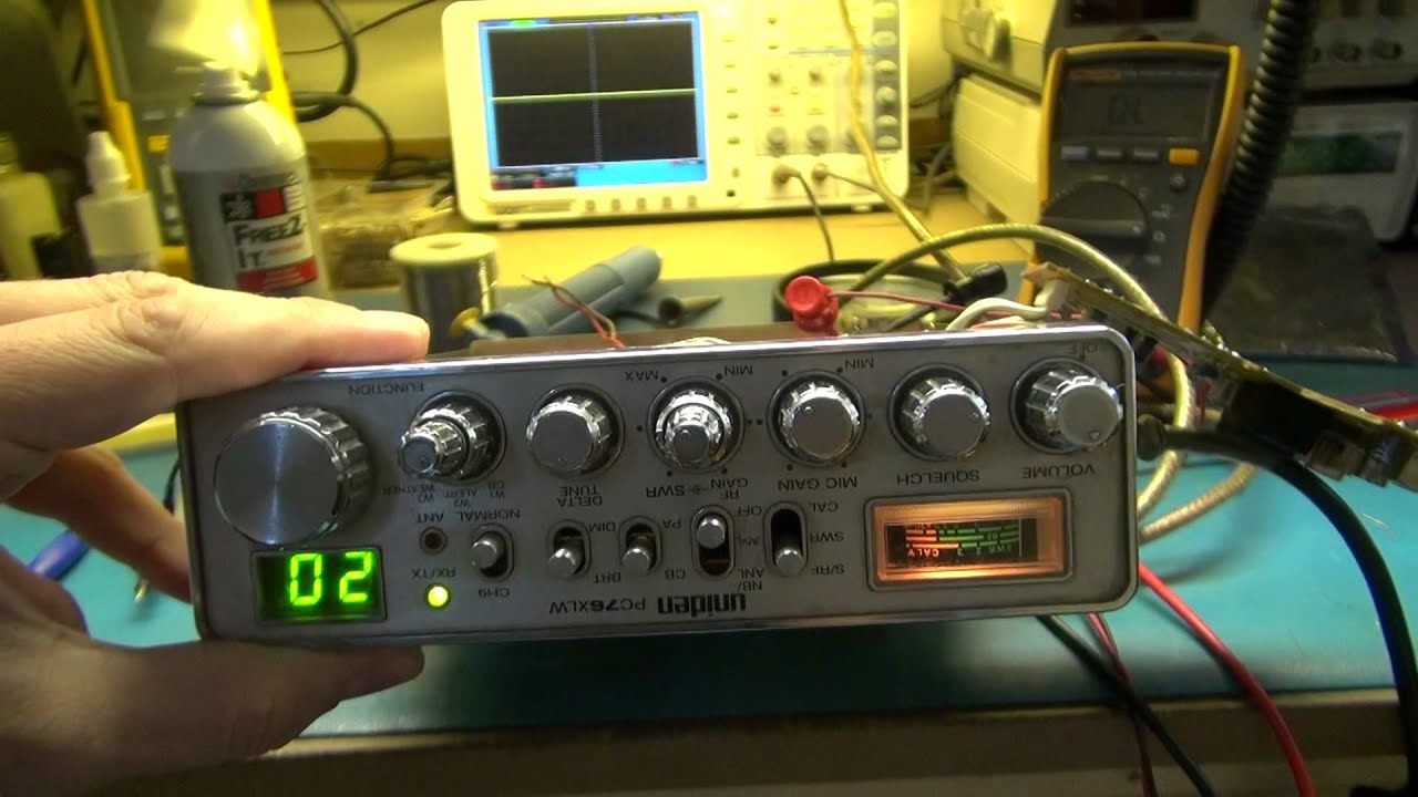 UNIDEN PC76XLW CB REPAIR