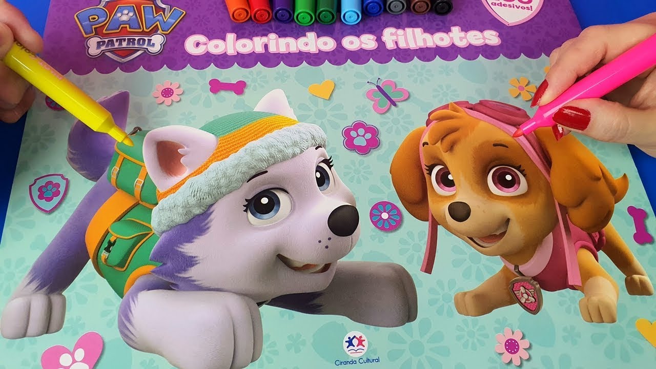 Livro De Atividades Patrulha Canina Muito Fofinho!