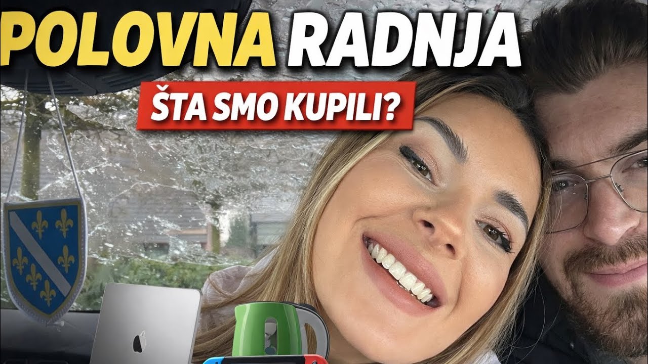 Obišli smo 2 polovne radnje 😱 UZELI TORBICU I IZAŠLI – ŠTA SMO KUPILI?