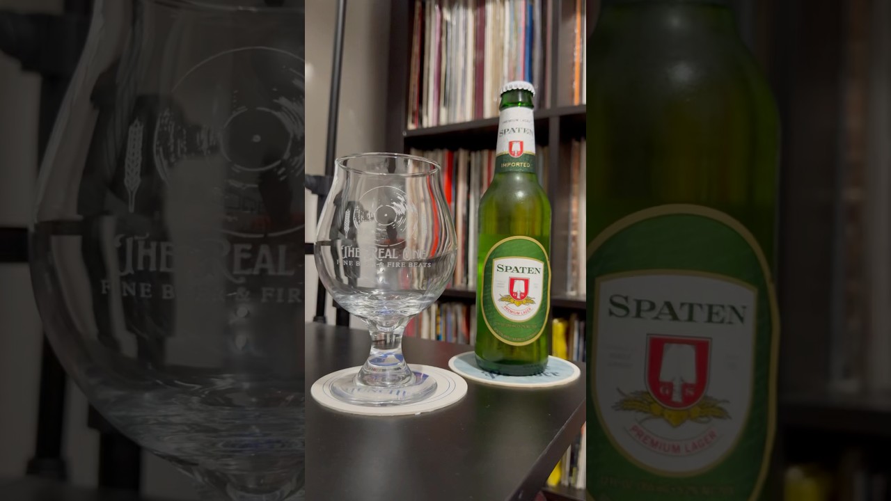 Back from Germany and pouring up a classic Spaten Lager. Check out the full vlog. Pat 2 coming soon