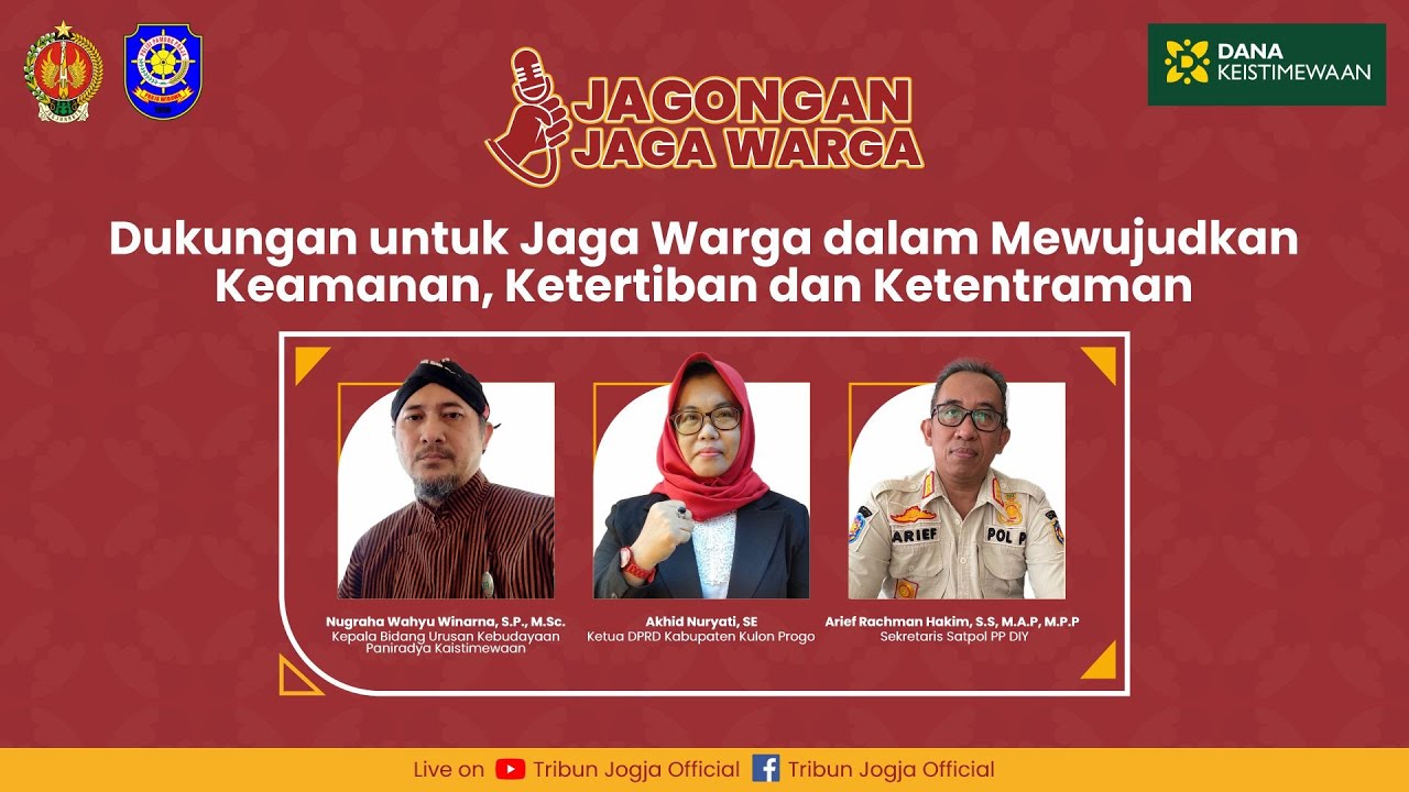 🔴JAGONGAN JAGA WARGA | Dukungan untuk Jaga Warga dalam Mewujudkan Keamanan, Ketertiban & Ketentraman