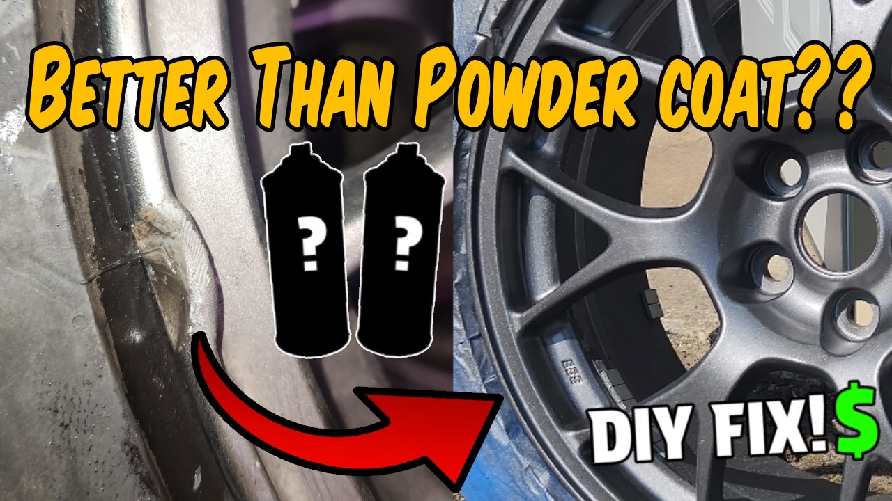 How to Repair Wheels with Curb Rash and Scratches Cheap & Easy