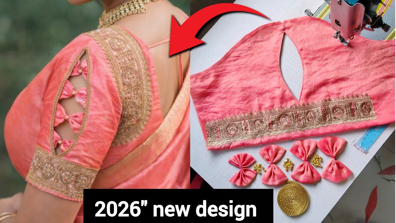 Latest Blouse Baju Design 2026 | Simple se Designer Look 😍 || #newsleevsdesign #bajudesign 
