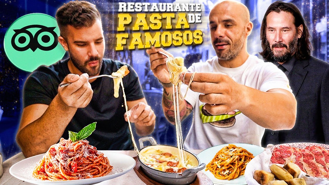 COMEMOS en el RESTAURANTE ITALIANO de LOS FAMOSOS *LAS MEJORES PASTAS DE VALENCIA SEGUN TRIPADVISOR*