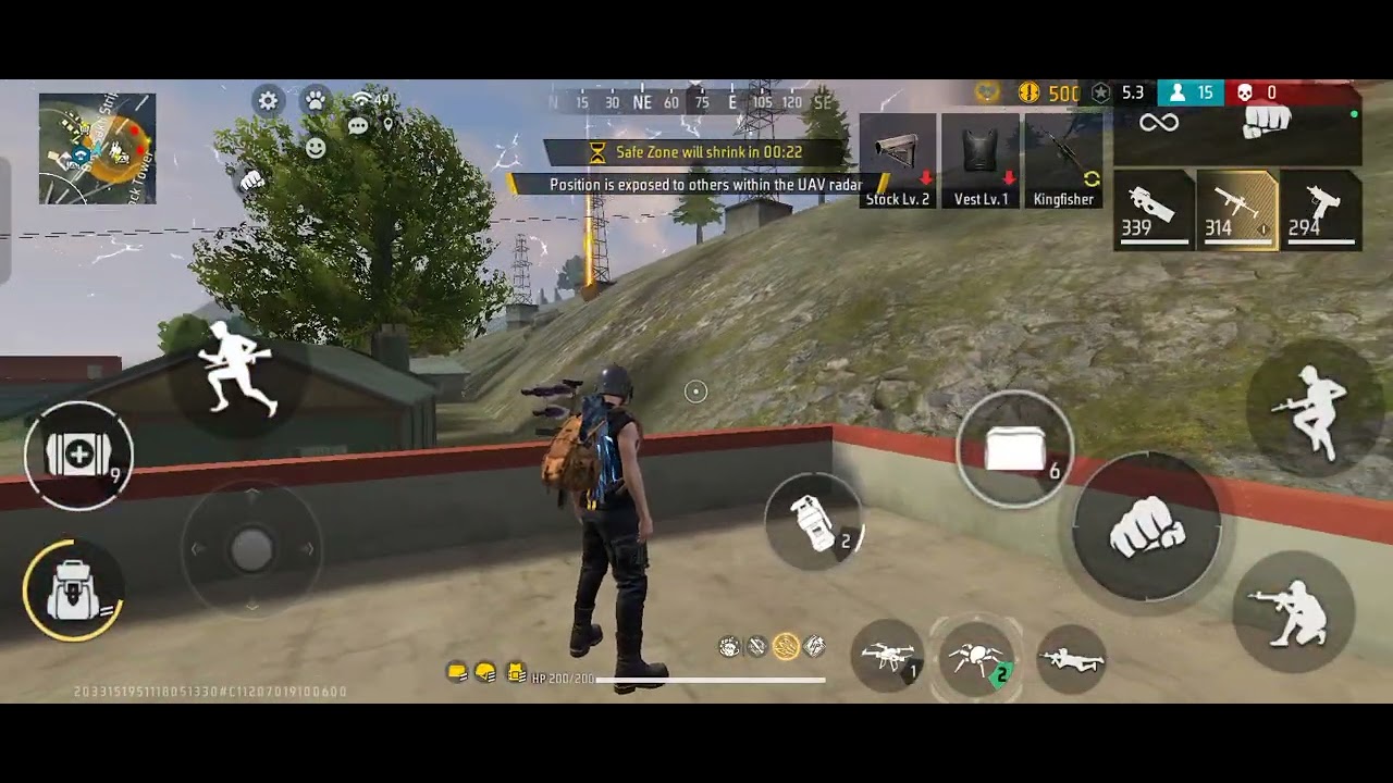 Free Fire Gameing 🔥 | FREE FIRE GAMEPLAY BOOYAH MOBILE 🔥💯 | FREE FIRE | #freefire #gaming #gameplay