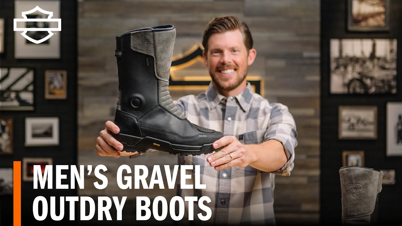 Harley-Davidson Men's Gravel Outdry Boots Product Overview