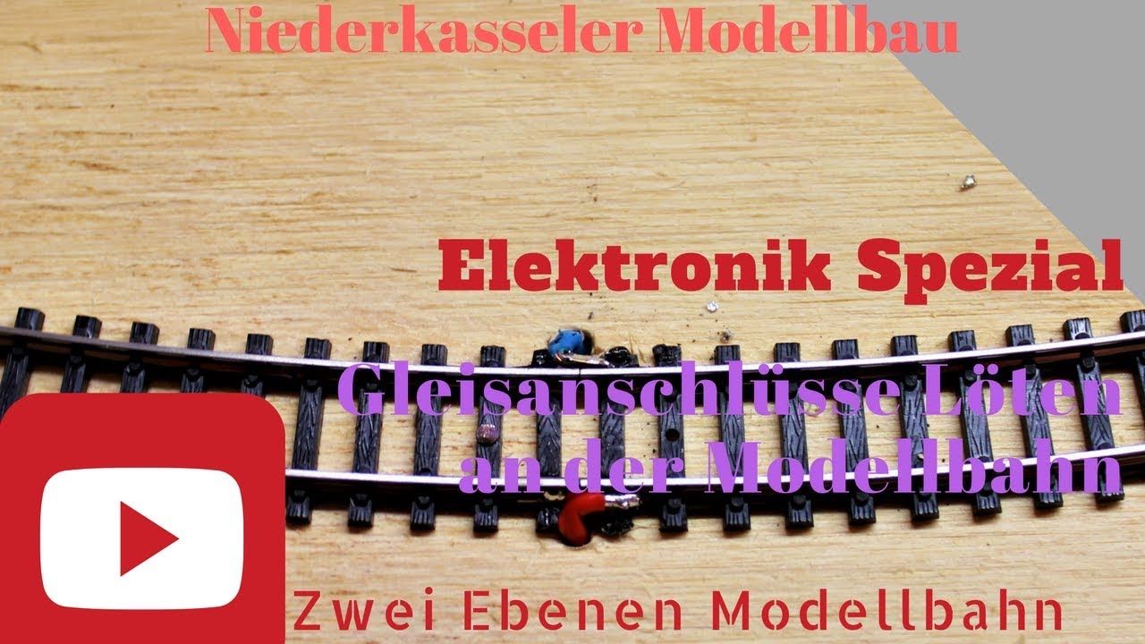 Gleisanschluss l&ouml;ten bei Niederkasseler Modellbau Moba Modelleisenbahn Elektronik