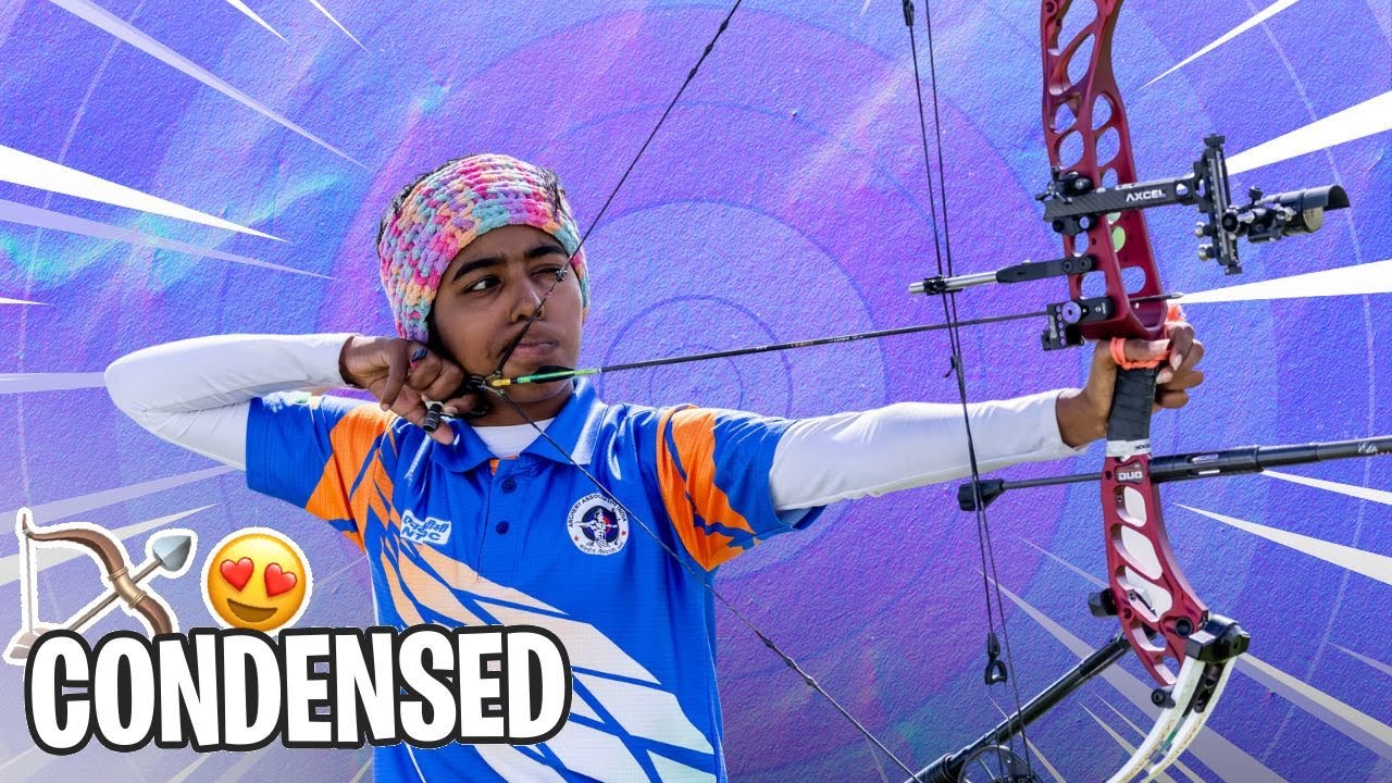 Condensed: First world title of the year for Aditi Swami. 🏆🇮🇳