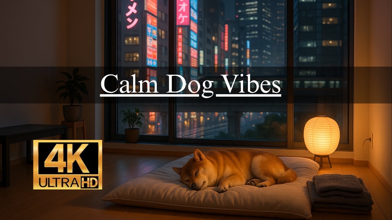 3 HOURS of Home Alone Dog Relief 🐕 4K Piano to Stop Barking & Whining 💤🎵