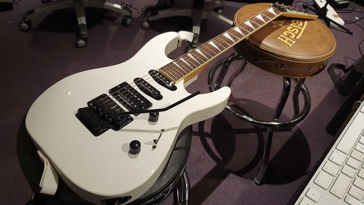 Jackson Japanese Dinky DK2 MIJ Made in Japan Guitar up close video review at Essex Recording Studios