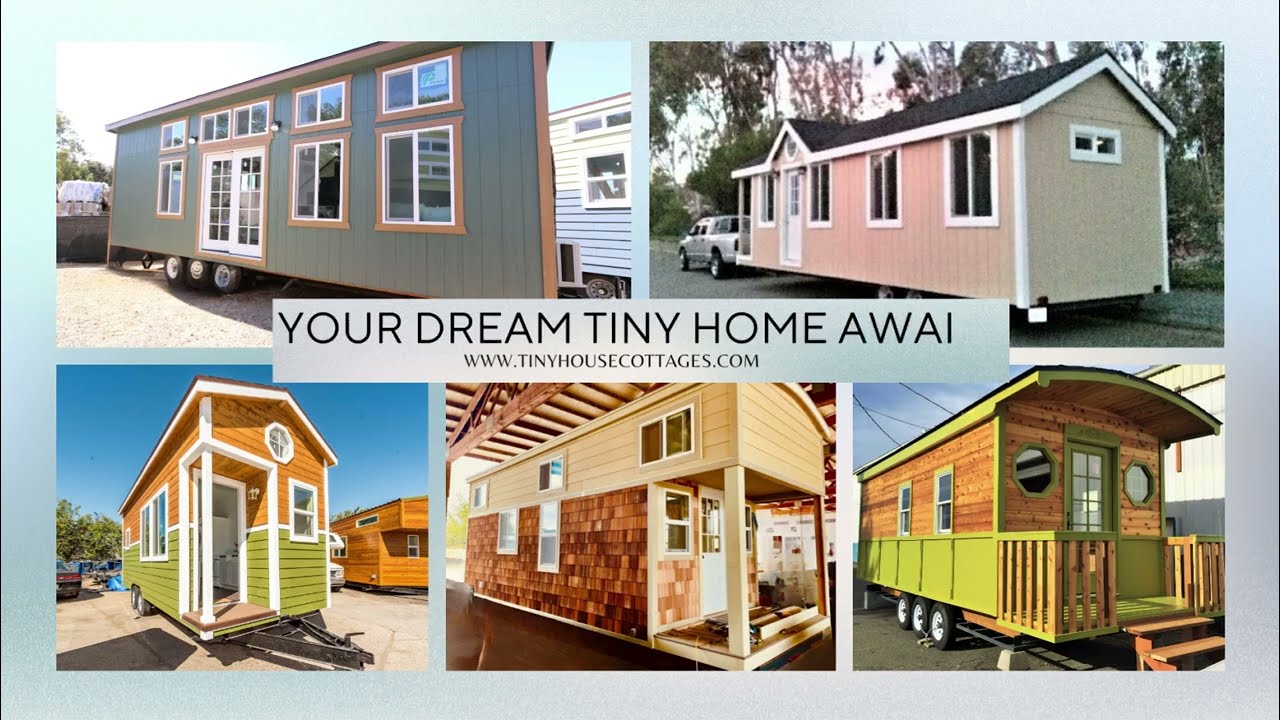 Custom Tiny HOUSES IN SOTCK READY TO SHIP