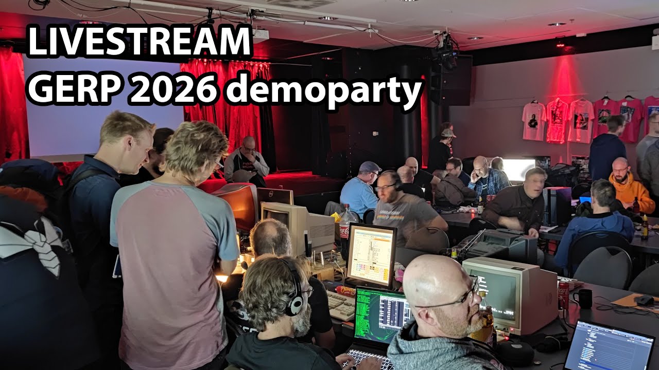 GERP 2026 Live - Demoparty, Sk&ouml;vde Sweden