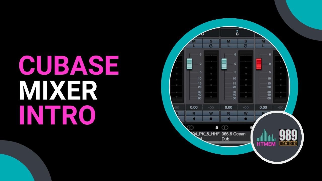 Get Started With Electronic Music - Step-By-Step Guide to Using the Steinberg #cubase Mixer  | HTMEM