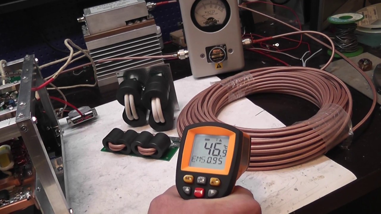 Test relay in LDMOS amplifier 145 MHz 2 meters