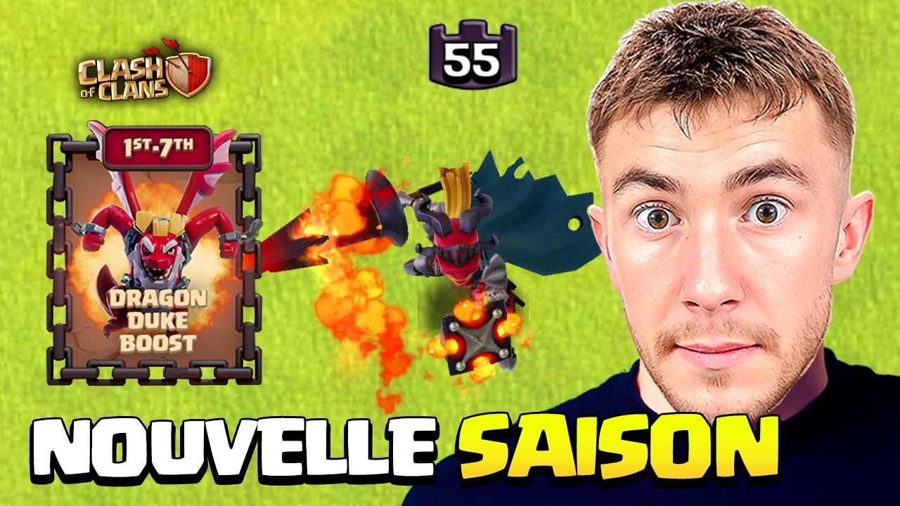 Nouvelle Saison pour Mars 2026 sur Clash of Clans !