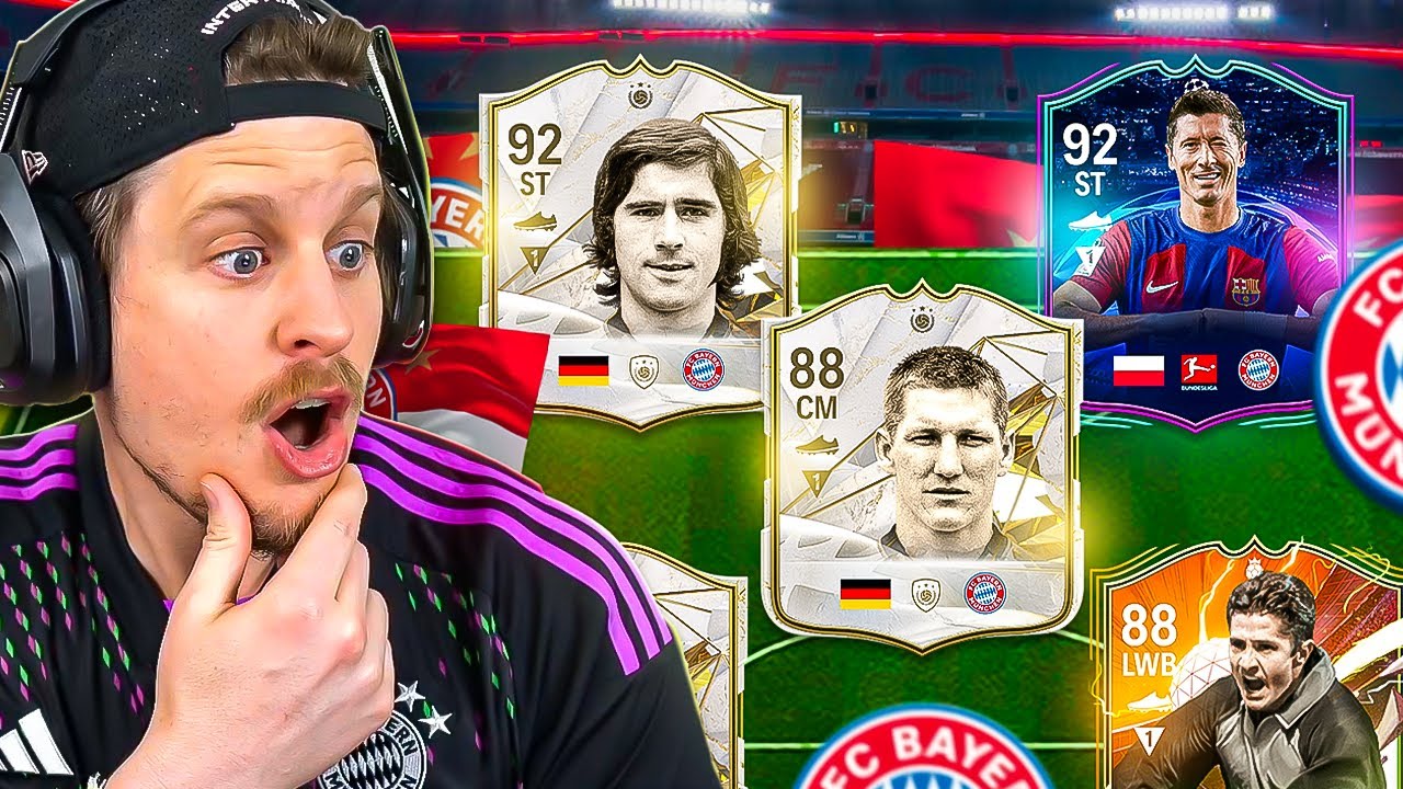 The Best PAST and PRESENT Bayern Squad In FC 24!!