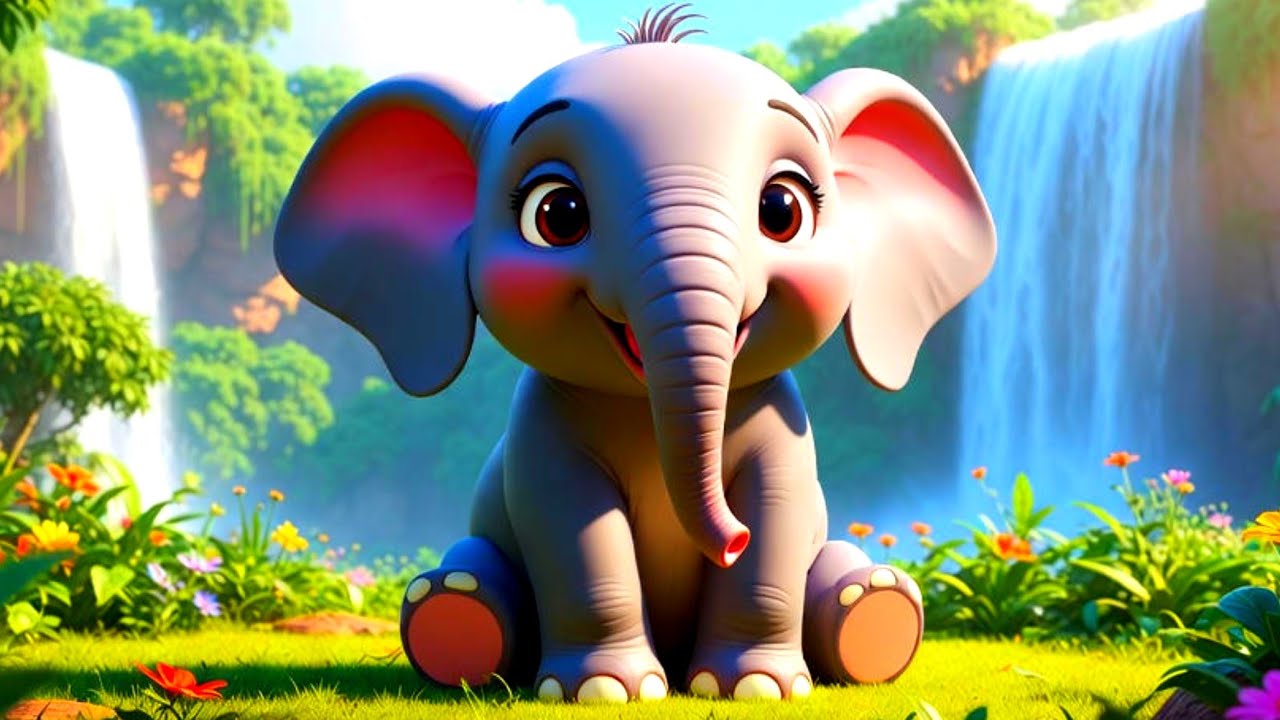 Funny Animal Cartoon for Kids | Cute Kids Cartoon Video | Hindi Animation