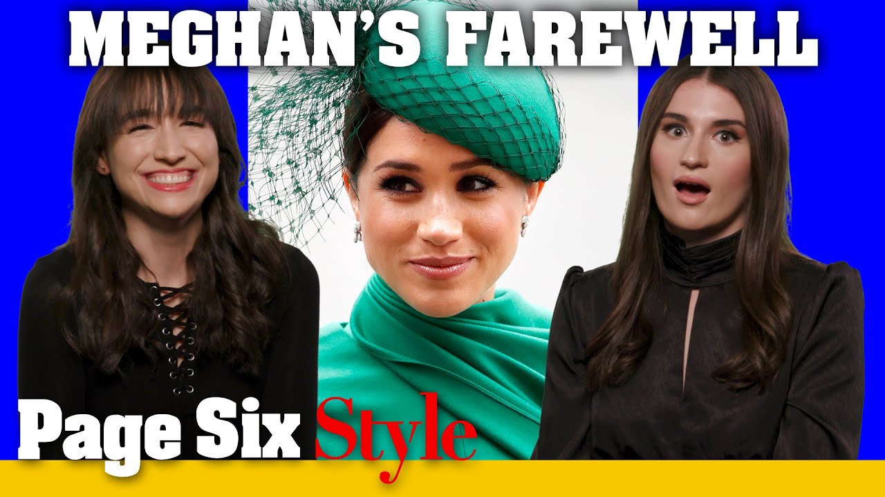 Meghan Markle sends a message with final royal fashion choices | Royal Roundtable