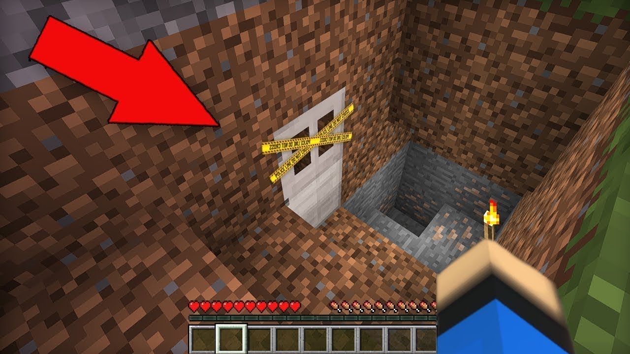 ELÁSOTT AJTÓ A MINECRAFTBAN 100% IJESZTŐ!