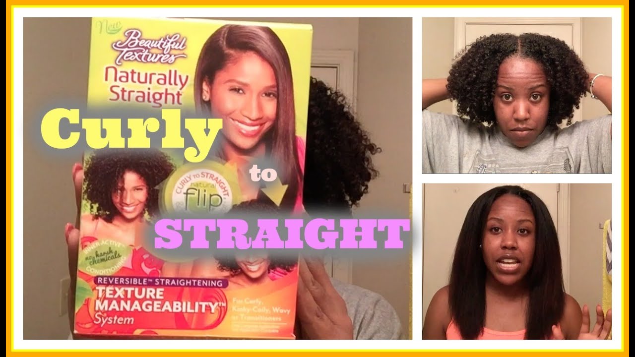 Flat Iron Tutorial: feat. Beautiful Textures Naturally Straight Texture Manageability System