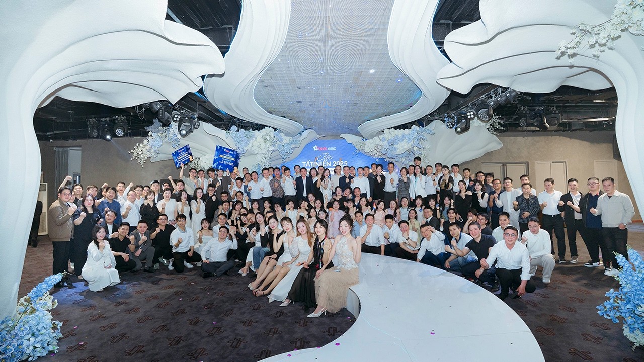 Year End Party cuối năm cho 190 thành viên của công ty Gtel Geic
